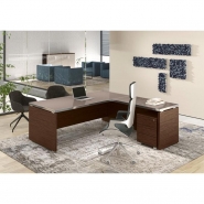 Bureau Odéon classique clair - personnalisable haut de gamme - bureau de direction_1