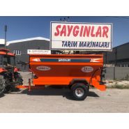 Équipement agricole SAYGINLAR GARDEN 7, volume de 7 m3 et un essieu