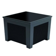 Jardinière Ona en fonte - coloris noir oxyron - différentes dimensions et poids_1