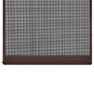 Vidaxl moustiquaire à charnière pour portes marron 120x240 cm 141566_1