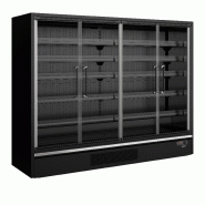 Vitrine réfrigérée pour supermarché Galaxy+ GP26FGD Maxi Black L2580mm 48113 TEFCOLD_1