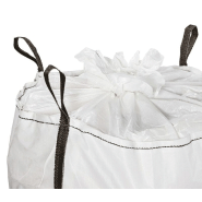 Big bag spécial amiante 90x90x110 - 1m³ avec jupe de remplissage et sachet interne_1
