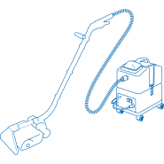 Brosse électrique NS 270 Sabrina - nettoyage des sols textiles avec brosse tournante cylindrique_1