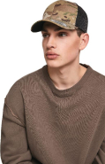 Casquette retro trucker multicam - Réf: FL6606MC - FLEXFIT - 98% coton / 2% élasthanne_1