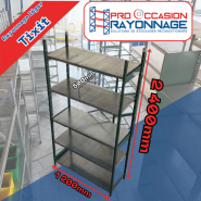 Étagère - Hauteur 2400mm, Longueur 1200mm, Profondeur 500mm - TIXIT_1