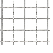 Vidaxl clôture de jardin sertie acier inoxydable 50x50 cm 21x21x2,5 mm 142288_1
