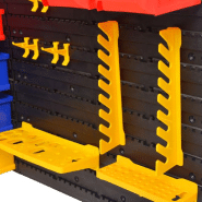 Vidaxl organisateur d'outils de garage mural 142818_1