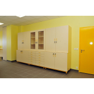 Armoire double-corps à portes battantes hautes & basses - Profondeur 750 mm - Réf ADCPB-2 - BIOLAB - Gamme Mobilab pour très grands volumes_1