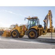 Chargeuse/pelleteuse  -  Direction articulée avec transfert de charge - Double commande à réglage électronique - Hydrema 926G_1