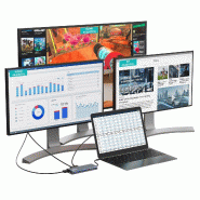 EXSYS EX-1226HM Station d'accueil 14 en 1 USB 3.2 Gen 2x1_1