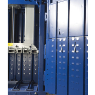 Presse à balles verticale PP 1208 - Fiable, robuste et durable pour carton, film plastique, bouteilles PET, mousse, déchets électroniques et canettes_1