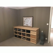 Casier à bouteilles et caisses de vin : combi 5_1