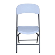 Chaise pliante extérieur blanche_1
