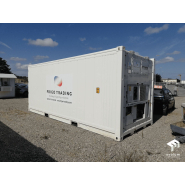 Container frigorifique 10 pieds en location - Stockage alimentaire ou non alimentaire sous température dirigée (froid positif ou négatif) - REEFER_1