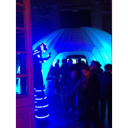 Dôme gonflable 8 mètres - diamètre 8m - hauteur 3,7m - superficie 38m²_1