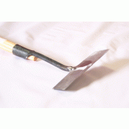 Ratissoire à pousser avec manche - 18 cm de longueur - 1,5 m de hauteur - Référence 211201_1