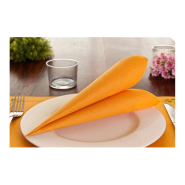 Set de table en pure cellulose 48g/m2clémentine avec liseré 31x43cm - par 2000_1