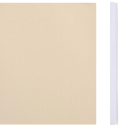 Vidaxl écran d'intimité de jardin pvc 70x0,19 m crème 147856_1