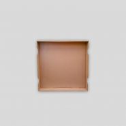 Boîte Duo - Fond et/ou Couvercle - Double Kraft - Format 33x33x3,5 cm_1