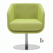 Fauteuil SHELLY - Softline - Felt Jaune 579_1