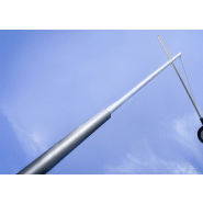 Mât Stylum ICST - Acier galvanisé S-235-JR, réhausse inox ou acier, épaisseur 4,5 mm_1