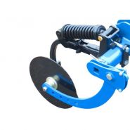 Déchaumeur avec châssis optimisé pour tracteurs agricoles