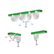 Spring 55 Theta - Tronçonneuse mono tête - FOM Industrie SRL - Lame en widia ø 550 mm, inclinaison électronique_1