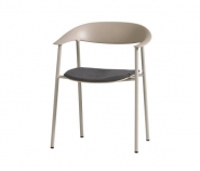 Fauteuil ARUM - Architonic 20153144 - Design Archirivolto - Assise tapissée, structure en acier_1