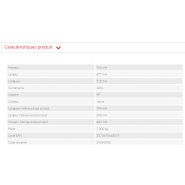 Collecteur à pédale - Gilac - 100 L, couvercle jaune, roues antitraces et tri sélectif_1