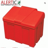Bac de stockage pour sel ou sable déneigement 108 litres - Alertic - Réf. 0263 - Étanche et résistant_1