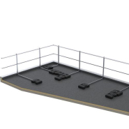 Garde-corps autoportant SECURILISSE® evo GCE-PL 2019 - aluminium, 20 Kg/m, montage rapide_1