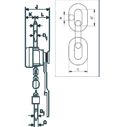 Palan à levier robuste - capacité 0,75t à 10t - Yale® C85/D85 - REF : 60010_1