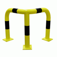 Arceau de protection d'angle acier Ø 76mm - 600 / Acier_1