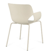 Chaise avec accoudoir Lennox beige 57 x 59 x 82 cm - par 4_1