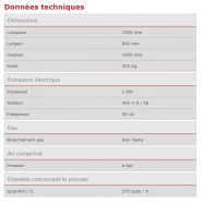 FP20 - Éplucheuse industrielle - Kronen - 270 pièces/h - mangues et melons cantaloup_1
