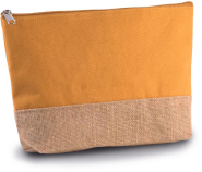 Pochette en toiles de coton et jute - Réf: KI0276 - Marque Kimood - 310 g/m²_1