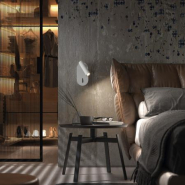 Applique DIRK - liseuse intégrée - fixation en saillie - LED SMD 3W 3000K - noir avec interrupteur_1