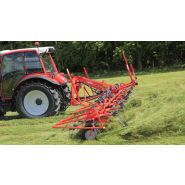GF 1012 Faneuses portées - KUHN - Largeur de travail 8,70 m et 10,80 m - Système HLC pour relevage des rotors rapide_1