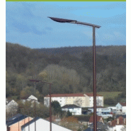 Luminaire d'éclairage public Bhoot - LED 70W - 7480 lm - aluminium - hauteur conseillée 8m - design feuille de hêtre_1