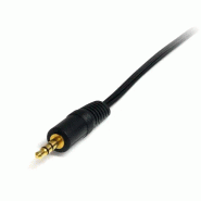 StarTech Cble audio stéréo de 1 m - Mle 3,5 mm vers mle 2_1