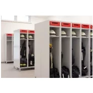 Vestiaire pompier COMFORT avec casiers sécurisés - 120 cm de largeur_1