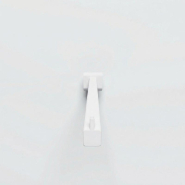 Bras droit 15x15mm - 250 mm - 25x15 mm - blanc_1