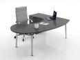 Bureau de direction ROSS Compact XL sur caisson - Deskissimo_1