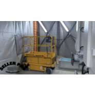 Cabine peinture rétractable industrielle : retra-paint plus | sellerpro_1