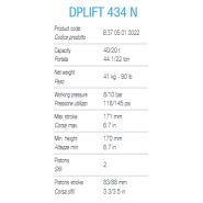Dplift 434 N - Crics pour véhicules lourds Dino Paoli - Capacité 40/20T - Poids 41 kg_1
