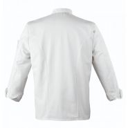 Veste de cuisine Madras ML - col officier - Robur avec boutons pression et poches pratiques_1
