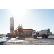 Mobile 80 S4 centrale à béton - Semix - 80 m3/hr, facile à monter et transporter_1