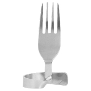 Porte-étiquettes fourchette 10cm inox - par 12_1