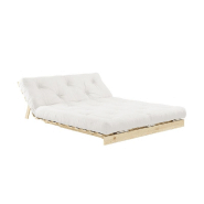 Canapé convertible futon ROOTS - pin massif naturel - couchage 160x200 cm - design japonais et scandinave_1