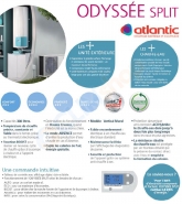 Chauffe-eau avec groupe thermodynamique déporté Atlantic Odyssée Split